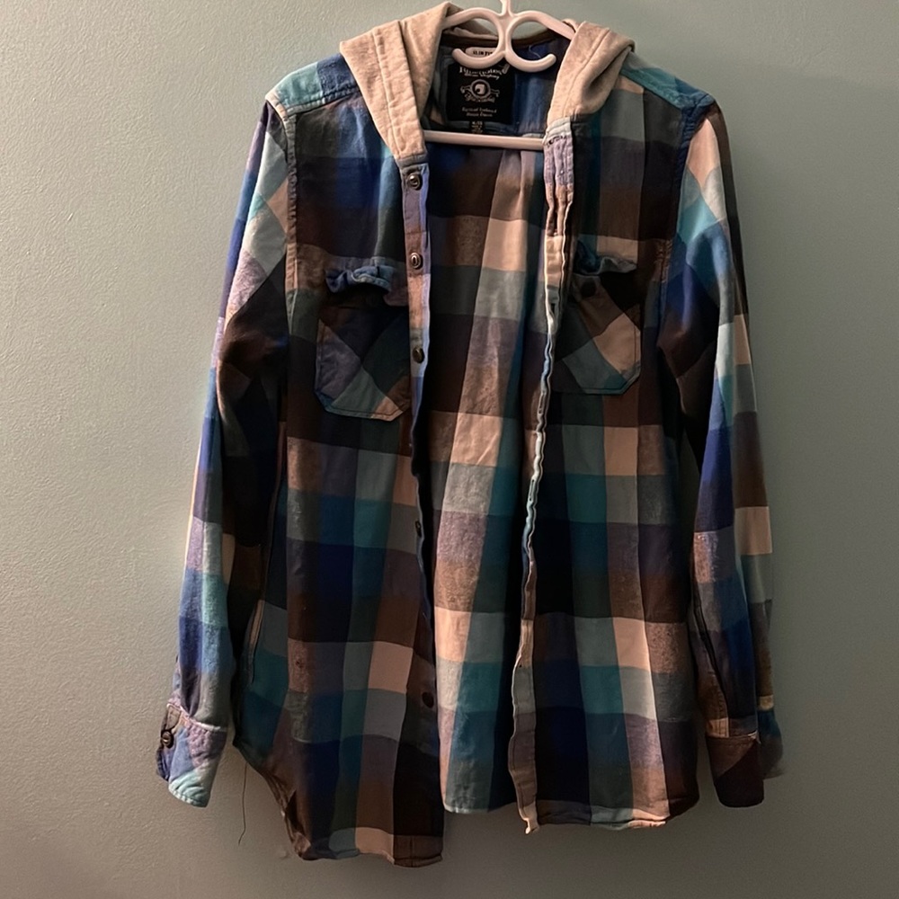 Plaid sweater